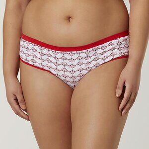 6-Pack Bikini Panties 100% Cotton Joe Boxer Women's size 7